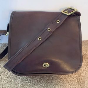 Coach Classic Stewardess Vintage Bag 9525 Mahogany